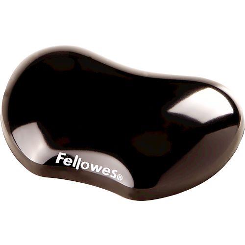 FELLOWES משענת לפרק היד סיליקון שחור Ge Crystal
