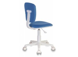 כיסא משרדי - BUROCRAT CH-W204NX 26-24 - כחול/לבן