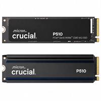 דיסק פנימי Crucial P510 1TB PCIe Gen5 NVMe 2280 M.2 with Heatsink