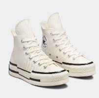 קונברס Converse נעלי סניקרס CHUCK 70 PLUS - לבן