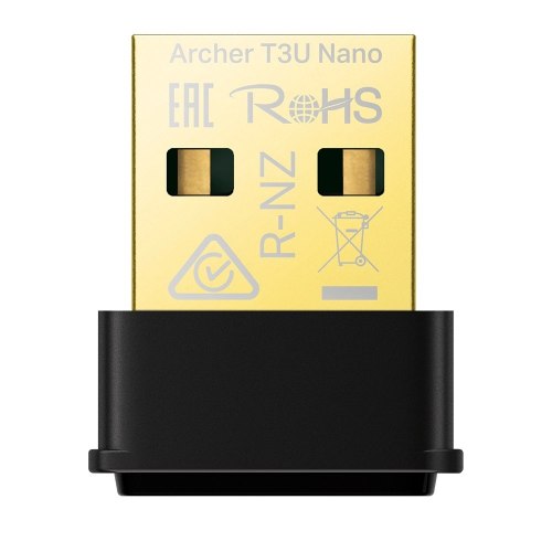 מתאם Wi-Fi USB קומפקטי TP-Link Archer T3U Nano ‏AC1300