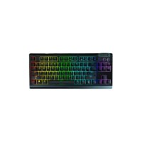 מקלדת גיימינג מכנית אלחוטית Razer Blackwidow V4 Tenkeyless Hyperspeed – Bluetooth מקלדת גיימינג שחורה עם תאורת RGB צבעונית