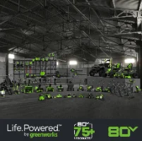 מטען מהיר נטען לסדרת - GREENWORKS 99557 80V PRO