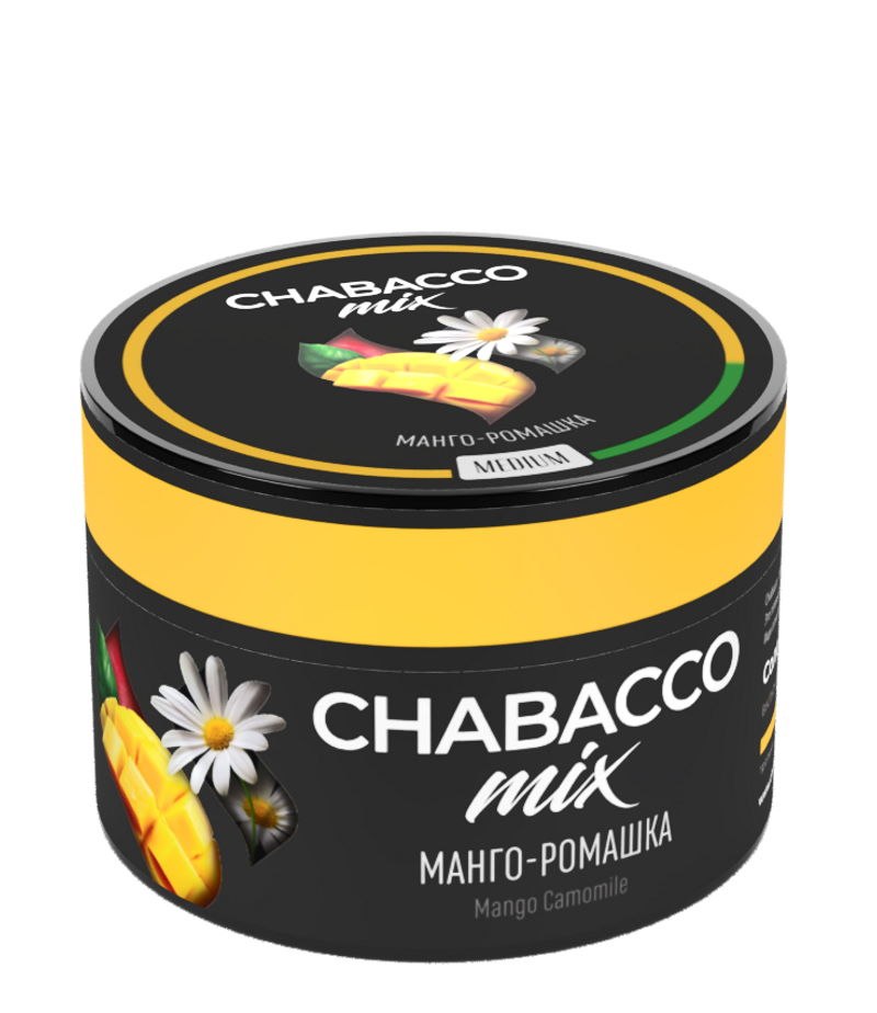 Chabacco Mix – Mango Camomile - עלי תה לנרגילה