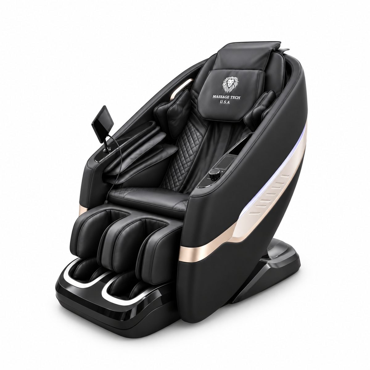 כורסת עיסוי 5D Tiger Pro עם טכנולוגיית עיסוי מתקדמת לגוף מלא