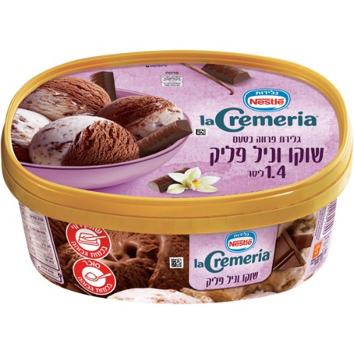 לידה לה קרמריה שוקו וניל פליק פרווה 1.4 ליטר