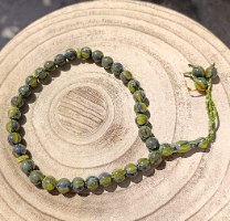 מסבחה חדשה זכוכית מודרנית – גוון ירוק קמופלאז' / זית מפותל