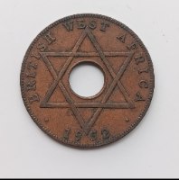 מטבע חצי פני  – שנת 1952, אפריקה המערבית הבריטית