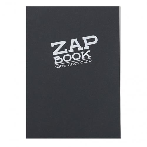 מחברת Zap Book מודבקת 160 דף 80 גרם A5 שחורה ^