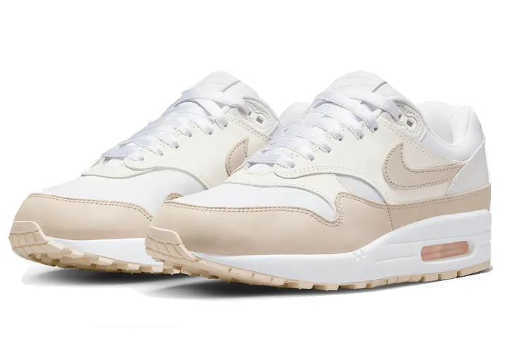 נעלי נייק Nike AIR MAX 1 לבן בז'