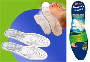 מדרסי ספוג עם תכונת Memory Foam insoles