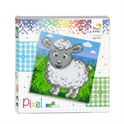 כבשה - תבנית 12/12 ס"מ | פיקסל הובי