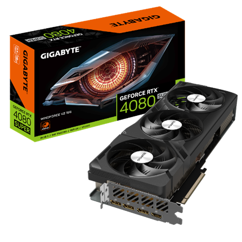 כרטיס מסך Gigabyte GeForce RTX 4080 SUPER WINDFORCE V2 16GB