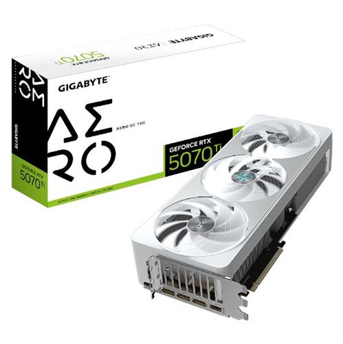 כרטיס מסך GIGABYTE GeForce RTX 5070 Ti AERO OC 16G