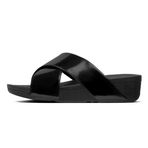 לולו קרוס שחור לק פיטפלופ FITFLOP