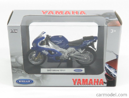 וילי - אופנוע  ימאהה  - WELLY YAMAHA YZF-R1 1:18