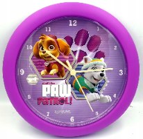 שעון קיר לילדים מפרץ ההרפתקאות - PAW PATROL