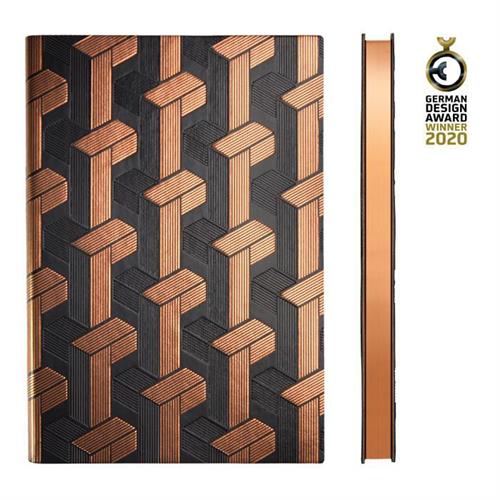 מחברת A5 מהודרת Art Deco Weave