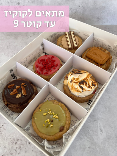 קופסא שקופה 30-20-6.5+ חוצץ ל 6 קוקיז