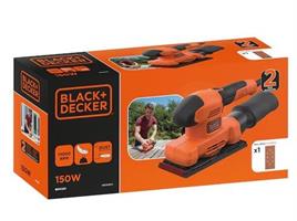 מלטשת רוטטת Black+Decker BEW220-QS 150W – פתרון ביתי לשיוף מדויק.