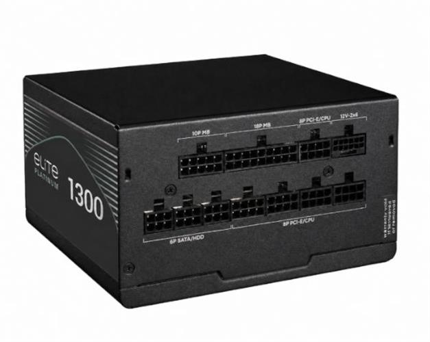 ספק כוח מודולרי Cooler Master Elite 80 Plus Platinum 1300W ATX 3.