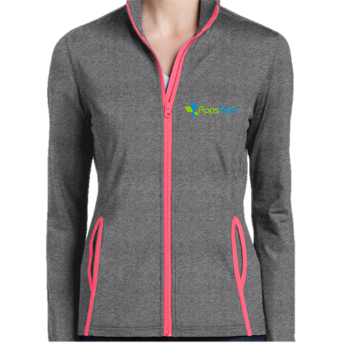 Sport‑Teck Women's Sport Stretch Full Zip Jacket