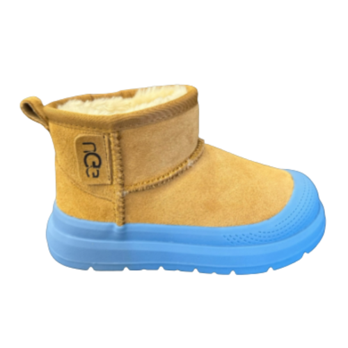 Ultra Mini Weather Hybrid ankle boots Blue Brown‏ - נעלי האג ילדים