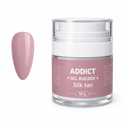 ג'ל בנייה 50 גר' ADDICT SILK TAN
