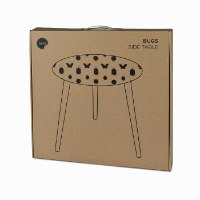 שולחן חיפושיות ופרפרים 40 ס"מ Bugs - פסטל