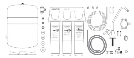 אוסמוזה הפוכה 50 Aquaphor OSMO PRO  - התקנה חינם
