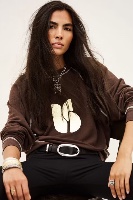Sweatshirt bart chocolat