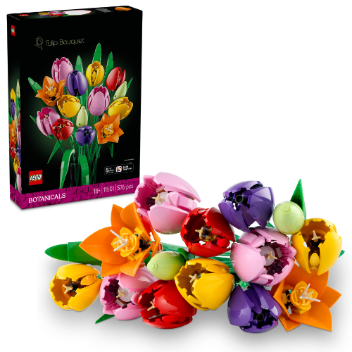 לגו בוטניקה - זר צבעונים - LEGO  Tulip Bouquet 11501