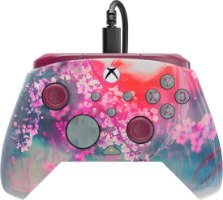 בקר משחק חוטי Turtle Beach Rematch Advanced Wired Kyoto Bloom – בקר עם הדפס פרחוני ורוד ותכלת