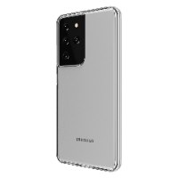 כיסוי SKECH ל GALAXY S21 ULTRA דגם DUO שקוף