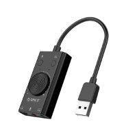 כרטיס קול חיצוני ORICO SC2-BK-EP USB Multi-function