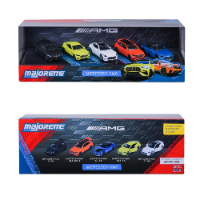 מארז 5 מכוניות מייג'ורט מרצדס AMG שונים  1:64- MAJORETTE MERCEDES AMG
