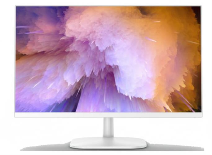 מסך לבן Solid F2412YW 23.8 FHD 5ms VA Speakers 120hz VGA HDMI