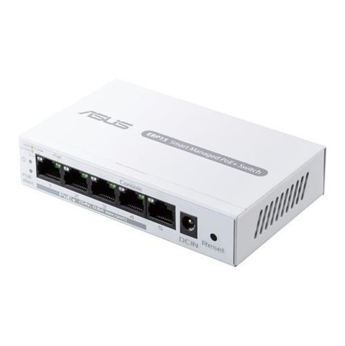 מתג רשת מנוהל Asus ExpertWiFi EBP15 5-Port Gigabit PoE+