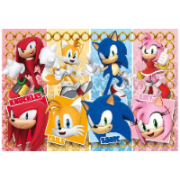 קלמנטוני - פאזל 60 חלקים מקסי סוניק - Clementoni Maxi Puzzle  SONIC
