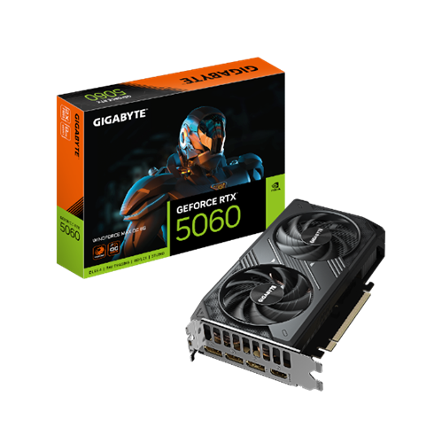 כ. מסך Gigabyte 5060 Windforce2 MAX OC 8GB PCIE-5.0 3XDP 1XHDMI