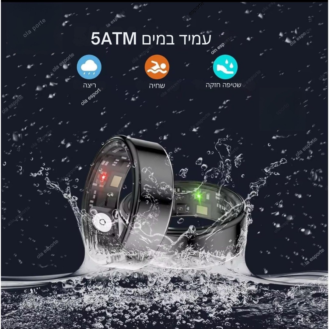 OxiFit - טבעת חכמה לניטור בריאות