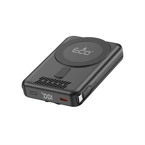 מטען נייד 10,000mAh עם טעינת MagSafe מהירה ECO PB-120