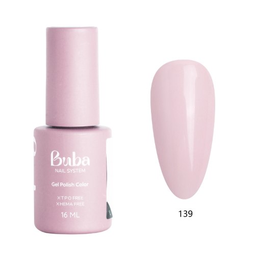 לק ג׳ל בובה Buba HEMA FREE גוון 139