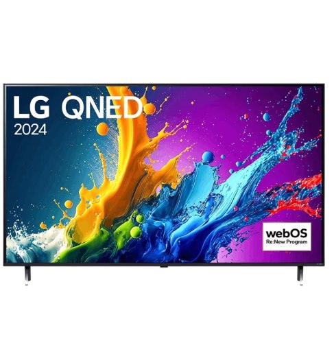 טלוויזיה חכמה LG 55" 55QNED80T6B Smart TV 4K QNED - אחריות ע"י היבואן הרישמי