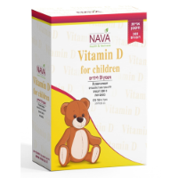 ויטמין D לילדים, 300 דובונים בטעם תות, NAVA