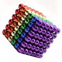 מגנובול - 216 כדורים מגנטים צבעוני - Magnoballs