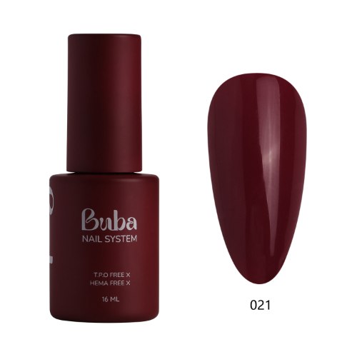 לק ג׳ל בובה Buba HEMA FREE גוון 021
