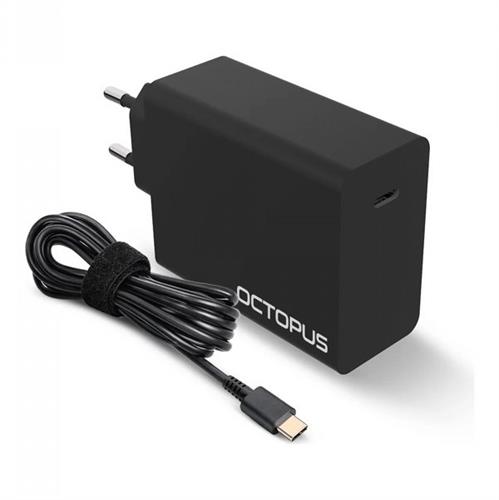 מטען אוניברסלי למחשב נייד Octopus Type-C 100W