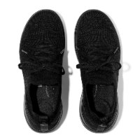 סניקרס סליפ און בד ארוג שחור פיטפלופ FITFLOP