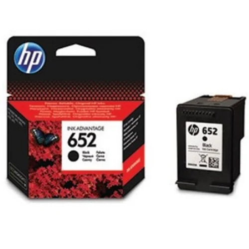 דיו למדפסת -מחסנית Ink Advantage מקורית בשחור HP 652